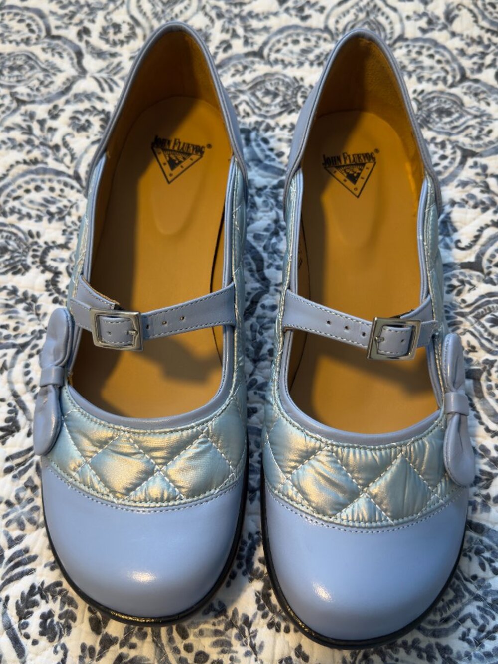 Fluevog Fellowship Marni mary jane flats